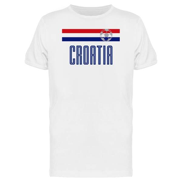 Cool Croatia Flag Soccer Mens T Shirt