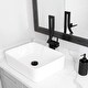 preview thumbnail 10 of 13, Vanessa Single Handle 17 1/2" Polished Chrome Vessel Bathroom Faucet