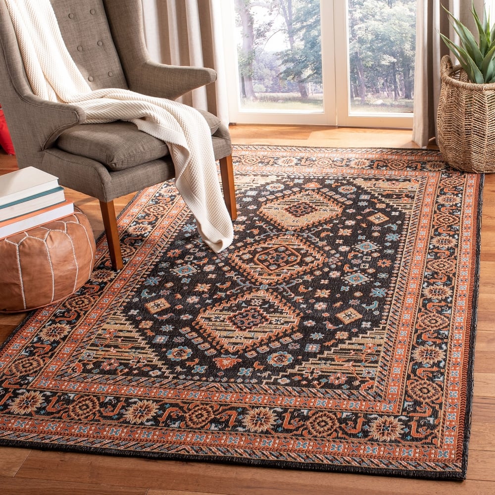 SAFAVIEH Classic Vintage Boho Lenette Oriental Cotton Rug