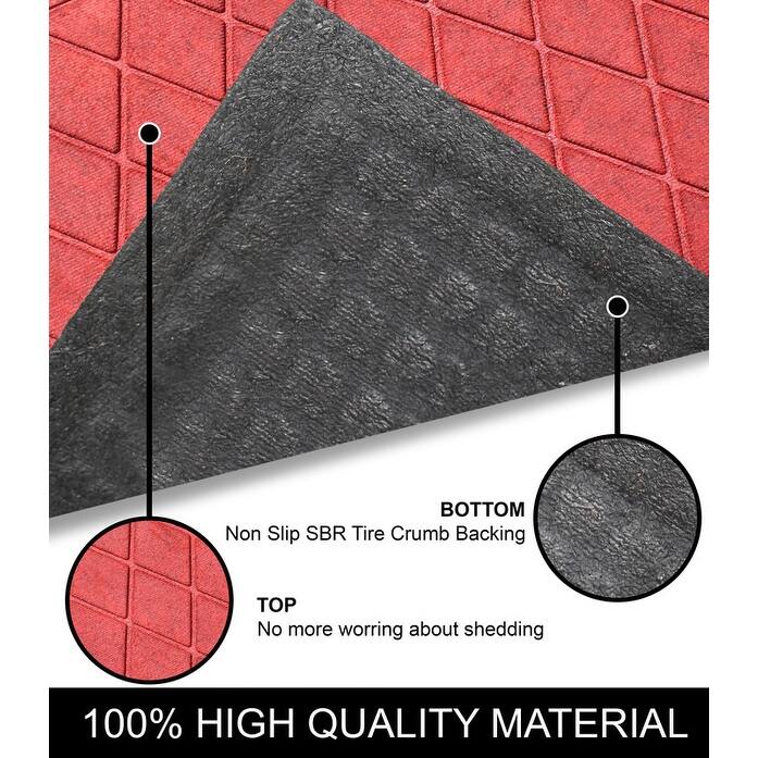 A1HC Water retainer Indoor/Outdoor Doormat, 24" x 36"