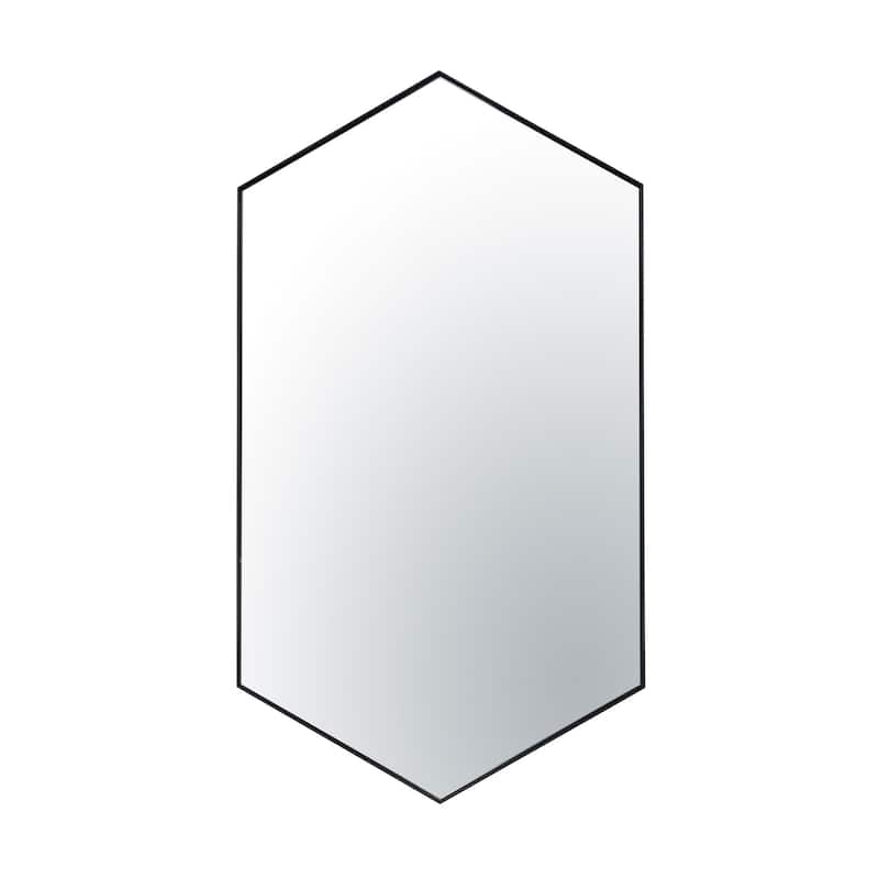 Put A Spell On You 22x40 Framed Hexagonal Mirror