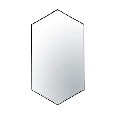Put A Spell On You 22x40 Framed Hexagonal Mirror