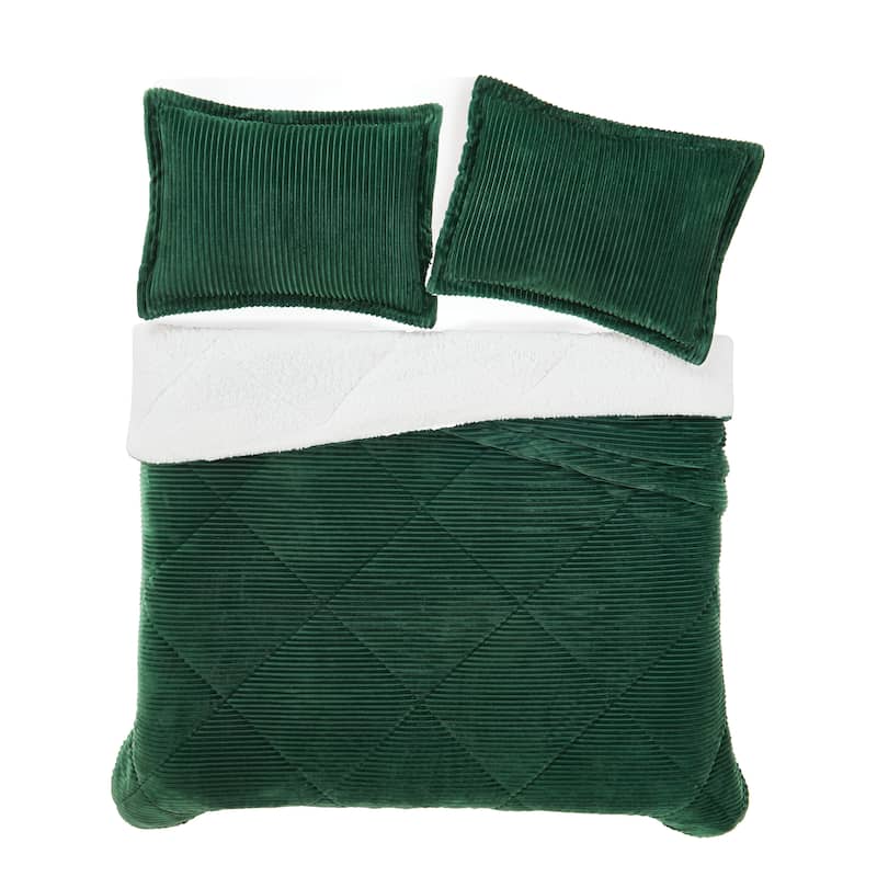 London Fog Corduroy Comforter Set
