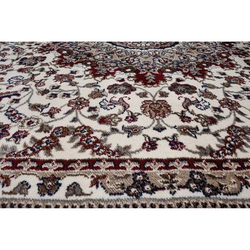 Master Collection Floral Transitional Area Rug