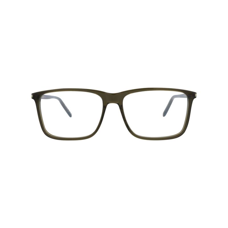 Saint Laurent Square-Frame Acetate Optical Frames - Green Green Transparent - Green