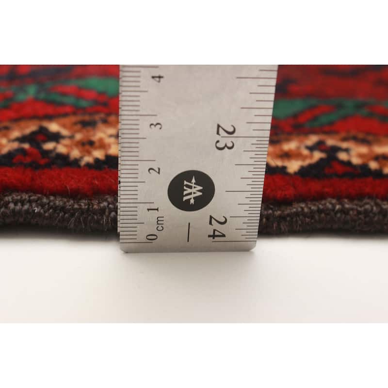 Teimani Red Rug 2'11" x 5'1" - 2'11 x 5'1