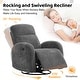 preview thumbnail 3 of 10, Power Swivel Rocker Glider Nursery Recliner with USB Port Set of 2