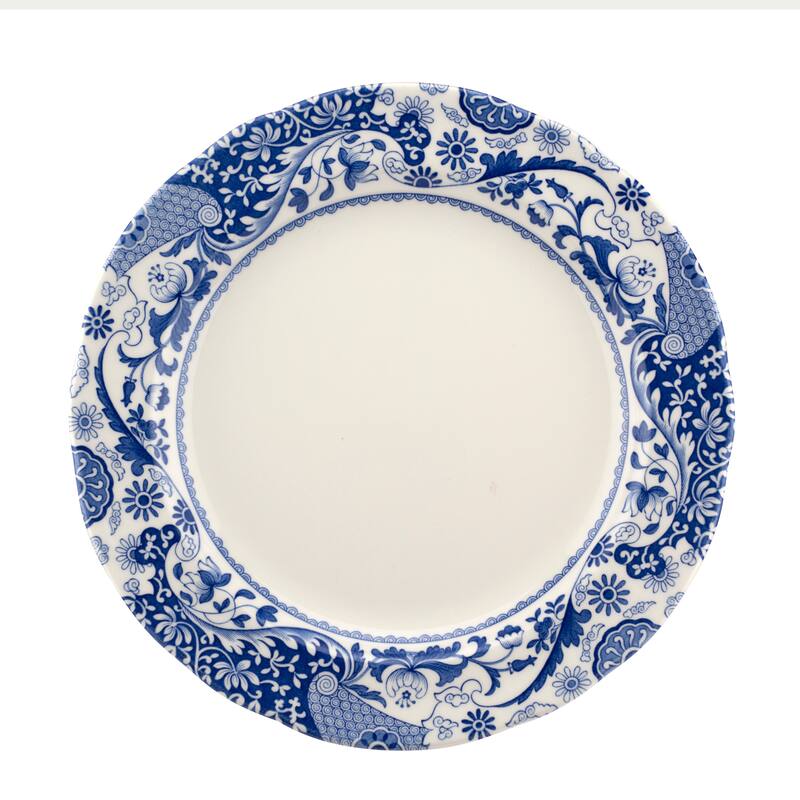 Spode Blue Italian Brocato Plate