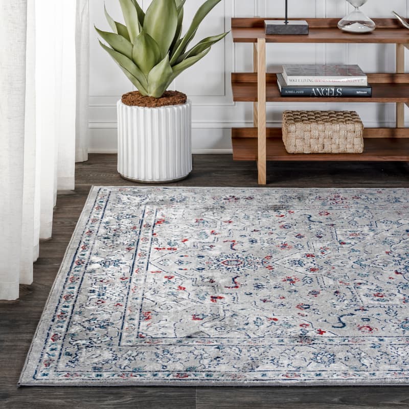 JONATHAN Y Traditional Persian Vintage Medallion Area Rug