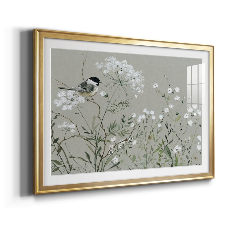Bouquet of Grace Meadow I Premium Framed Print - Ready to Hang
