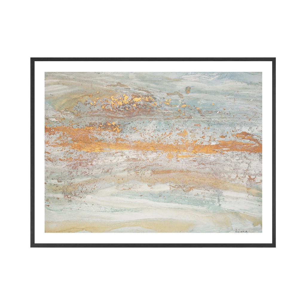 Flecks of Gold Framed Print Wall Art by Norman Wyatt Jr.