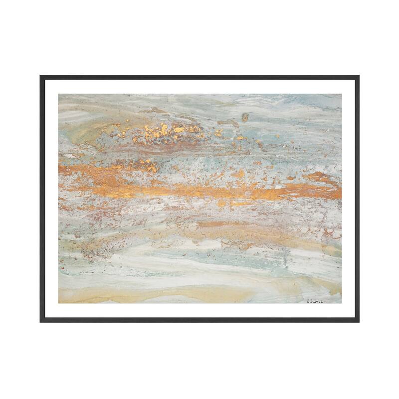 Flecks of Gold Framed Print Wall Art by Norman Wyatt Jr.