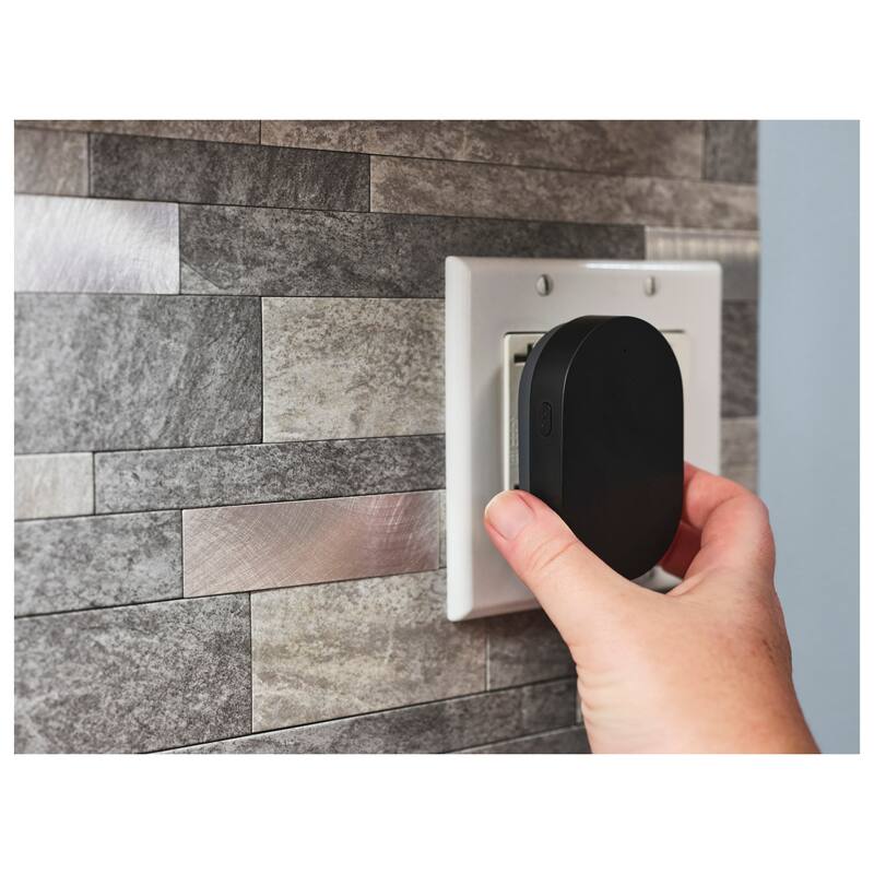 Starfish Smart Doorbell Security Camera Wired Black Doorbell With Black Chime