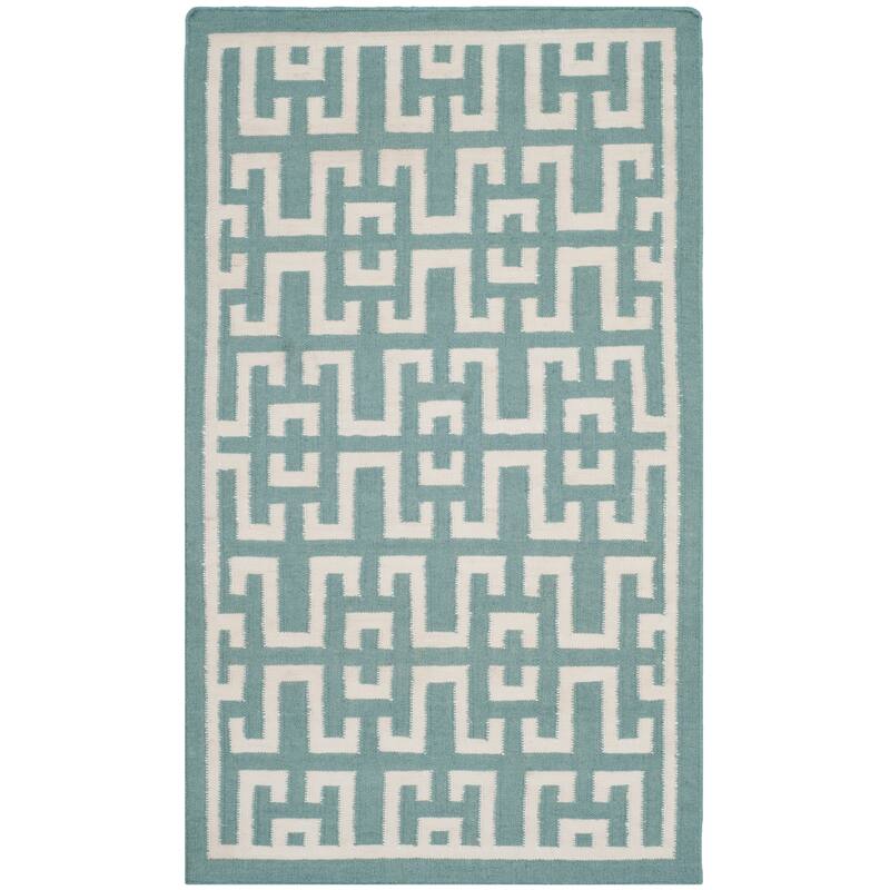 SAFAVIEH Handmade Flatweave Dhurries Ranjeeta Modern Moroccan Wool Rug