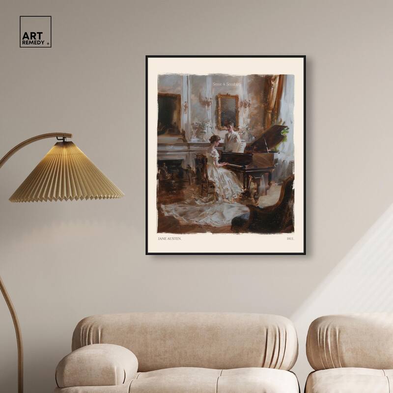 Sense and Sensibility Scene Canvas by Art Remedy