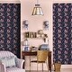 preview thumbnail 2 of 2, Cath Kidston Rose Flutter Navy Wallpaper