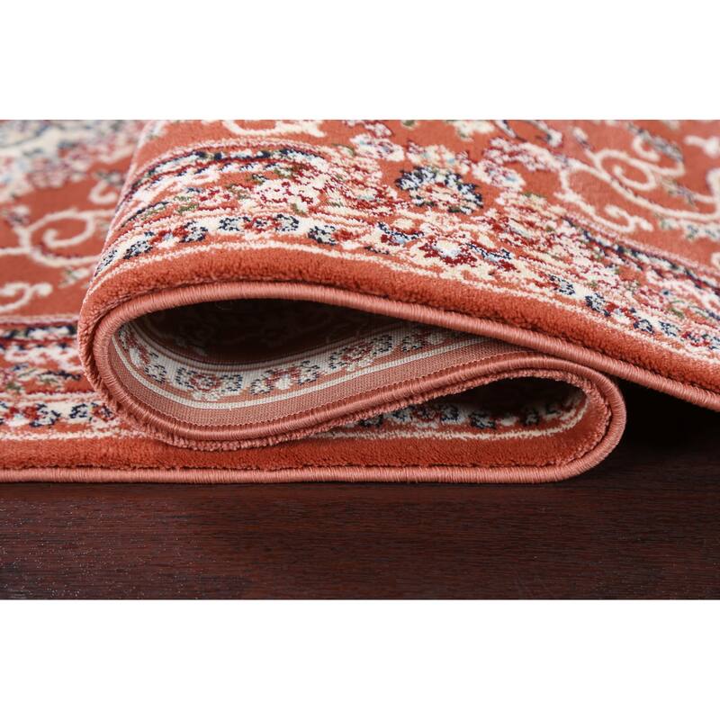 Floral Medallion Transitional Oriental Turkish Rug Traditional Carpet