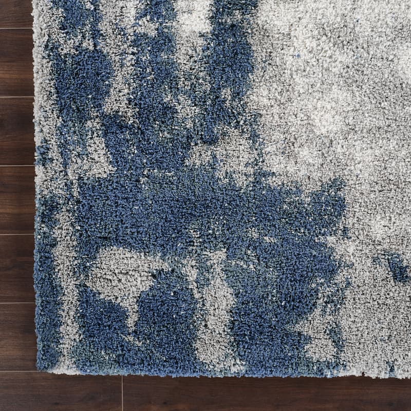 Noori Rug Lux Clark Abstract Modern 2-inch Thick Shag Rug