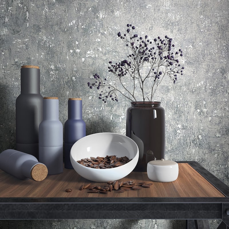 Galerie Wallcoverings Metallic Fleck Vinyl on Non-woven Metallic Wallpaper Roll