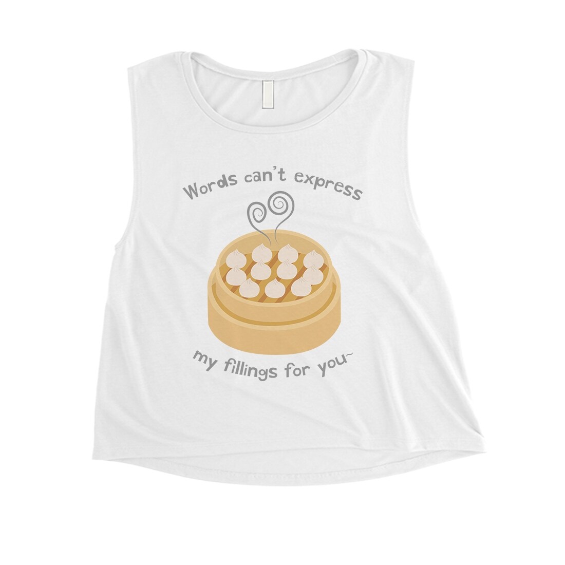 funny graphic crop tops