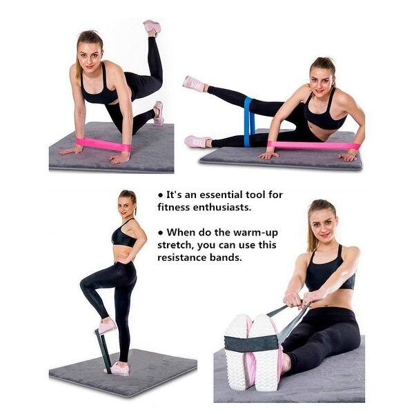 Shop Set Of 6 Resistance Yoga Loop Exercise Bands Stretch Bands