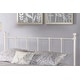 preview thumbnail 1 of 5, Hillsdale Molly Metal Headboard, White