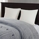 preview thumbnail 38 of 89, Madison Park Signature Essence Oversized Cotton Clipped Jacquard Comforter Set with Euro Shams and Throw Pillows