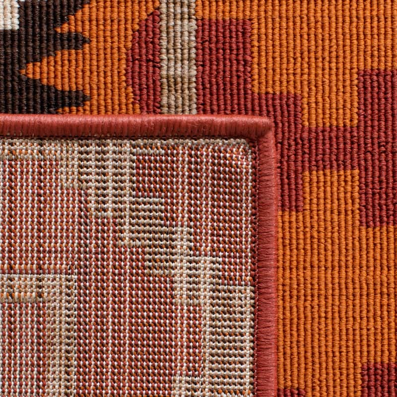 SAFAVIEH Veranda Bukuroshe Indoor/ Outdoor Waterproof Patio Backyard Rug