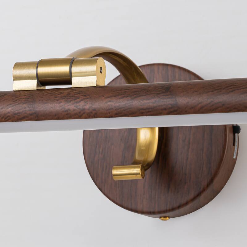 24 in. Vintage Bathroom Vanity Light Rotatable LED Bath Bar