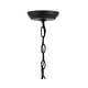 preview thumbnail 10 of 22, Gio Ring Iron Rustic Farmhouse LED Chandelier, by JONATHAN Y