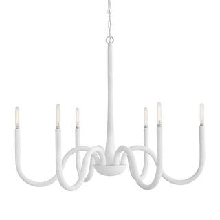 Hinkley Lighting 45016 Maris 6 Light 36" Wide Taper Candle Style