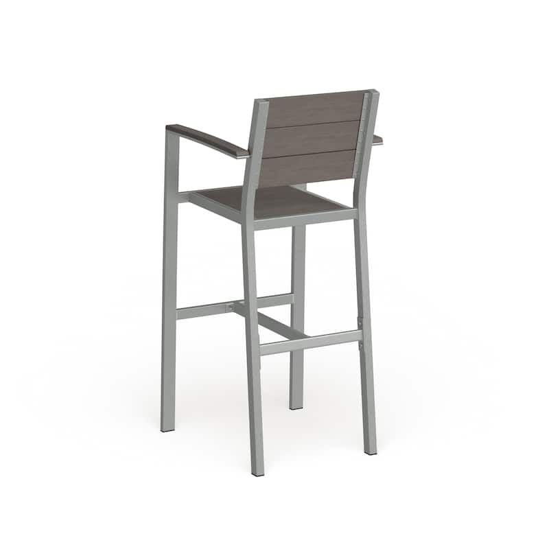 Beach Outdoor Aluminum Patio Bar Stool