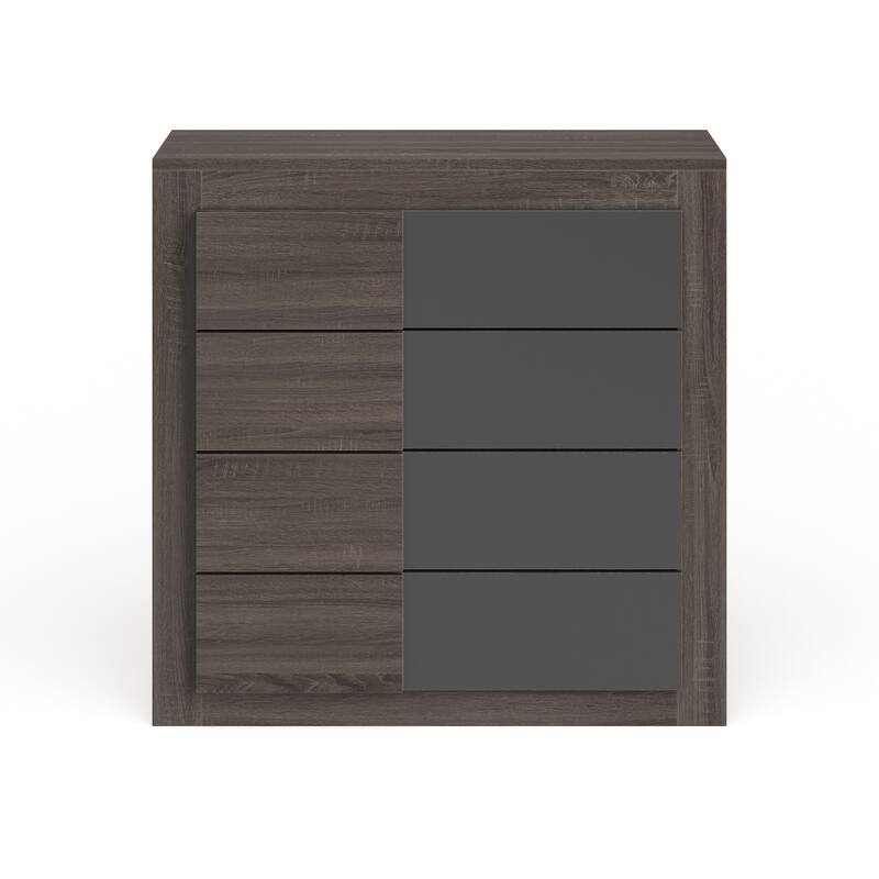 Carson Carrington Narvik Dark Oak-finished 4-drawer Chest