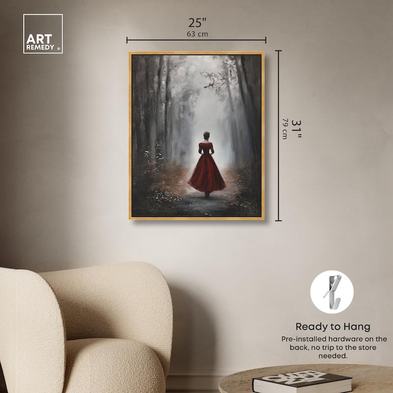 Lost in the Mist I Canvas by Art Remedy