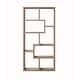 preview thumbnail 14 of 16, Furniture of America Geometric 8-Shelf Display Bookcase (71-Inch)
