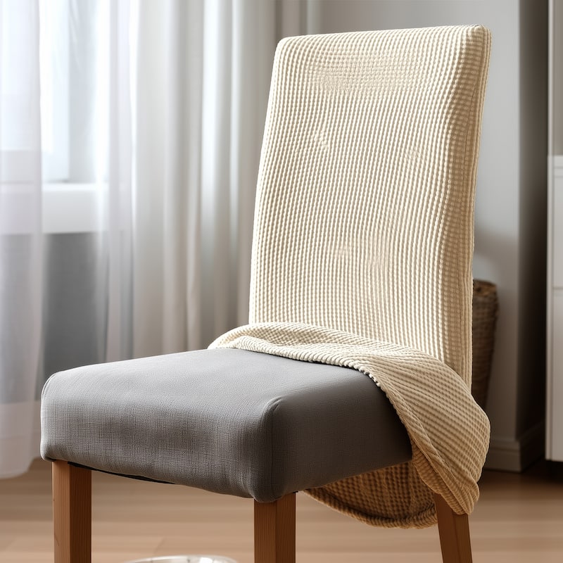 Deconovo Universal Soft Stretch Chair Slipcovers Set of 6