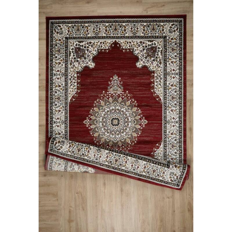 Master Collection Medallion Transitional Area Rug