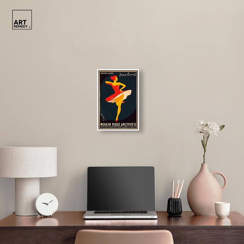 Moulin Rouge Canvas by Art Remedy