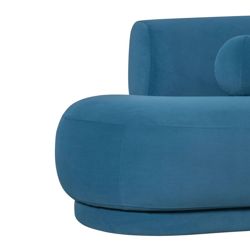 Oakland 97.5 in. 3-Seater Sofa with Oval Seat