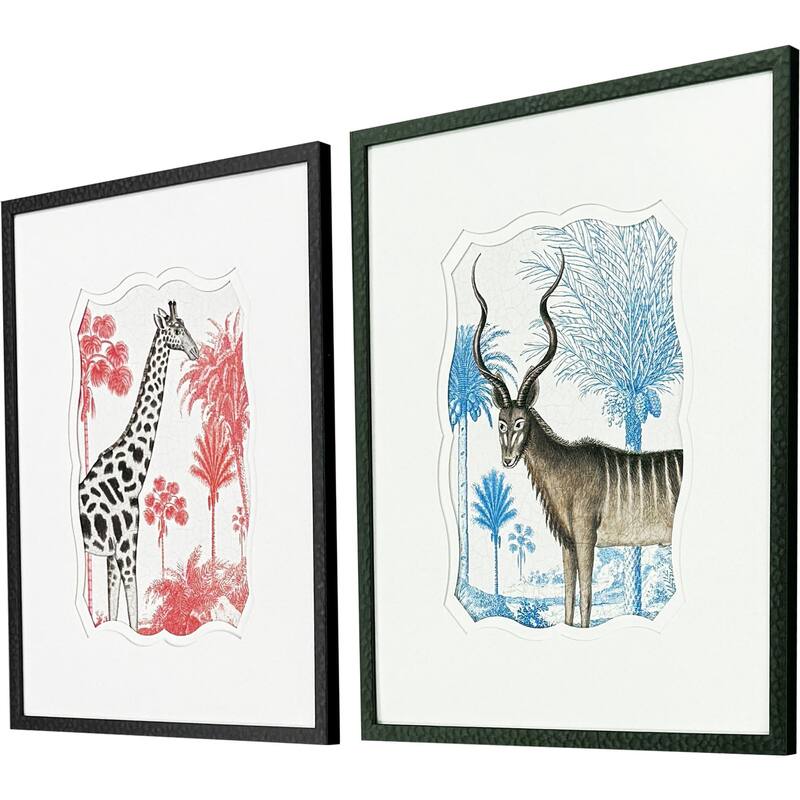 Paragon Wild Wonderland I Framed Art - Set of 2