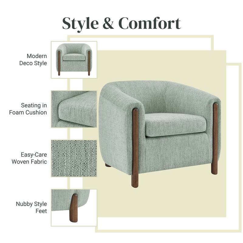 NPD Furniture Ruth Accent Arm Chair