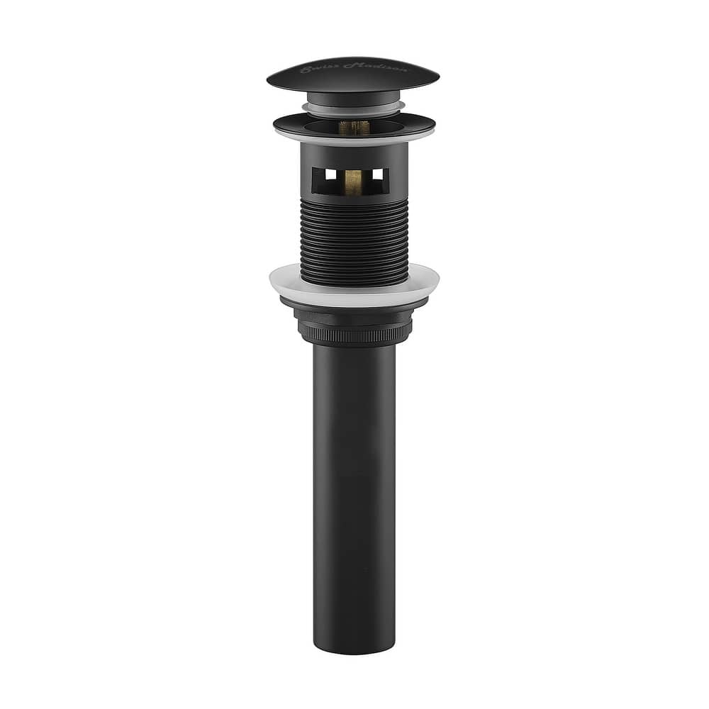 Swiss Madison Residential Pop Up Sink Drain 1.75 in Black
