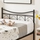 preview thumbnail 5 of 7, VECELO Metal Platform Kids Bed Frame with Headboard,Twin Size Bed Set of 2