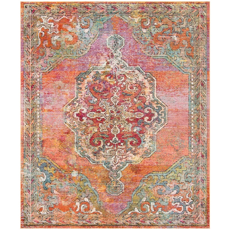 SAFAVIEH Crystal Petronela Vintage Boho Oriental Rug