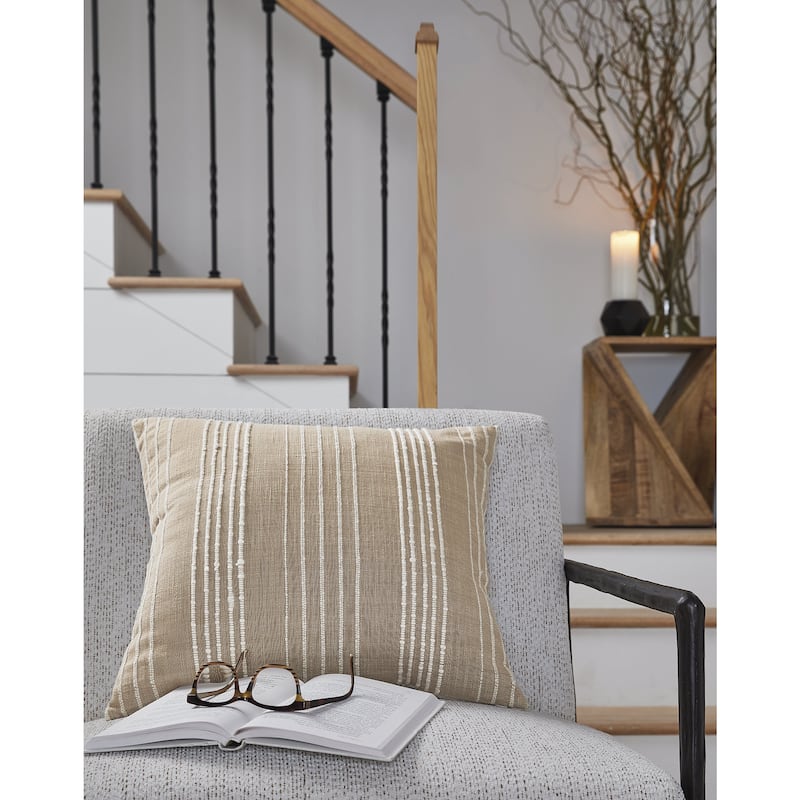 Signature Design by Ashley Benbert Beige/White Pillow (Set of 4)