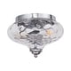 preview thumbnail 14 of 55, Modern Farmhouse 2-light Water Pattern Hammered Glass Flush Mount 9in