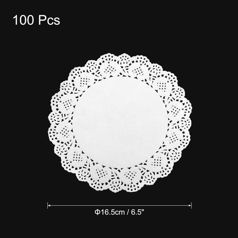 Lace Paper Doilies, Round Tableware Disposable Paper