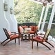 preview thumbnail 3 of 6, Cambridge Casual Yuma 3-piece Outdoor Chat Set with Cushion