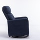 preview thumbnail 30 of 33, Fabric Swivel Gilder Chair With Pocket