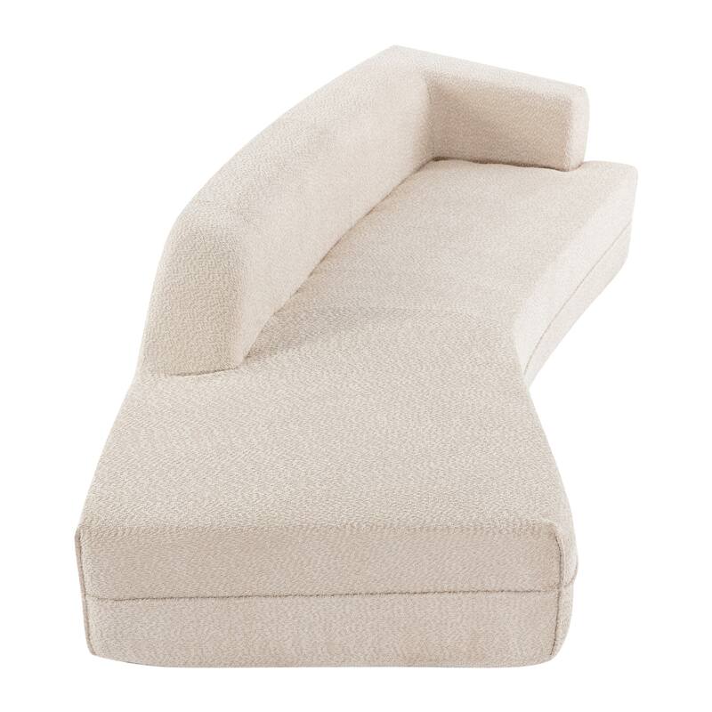 Curved Chaise Lounge Modern Indoor Sofa Couch Bed Bath & Beyond